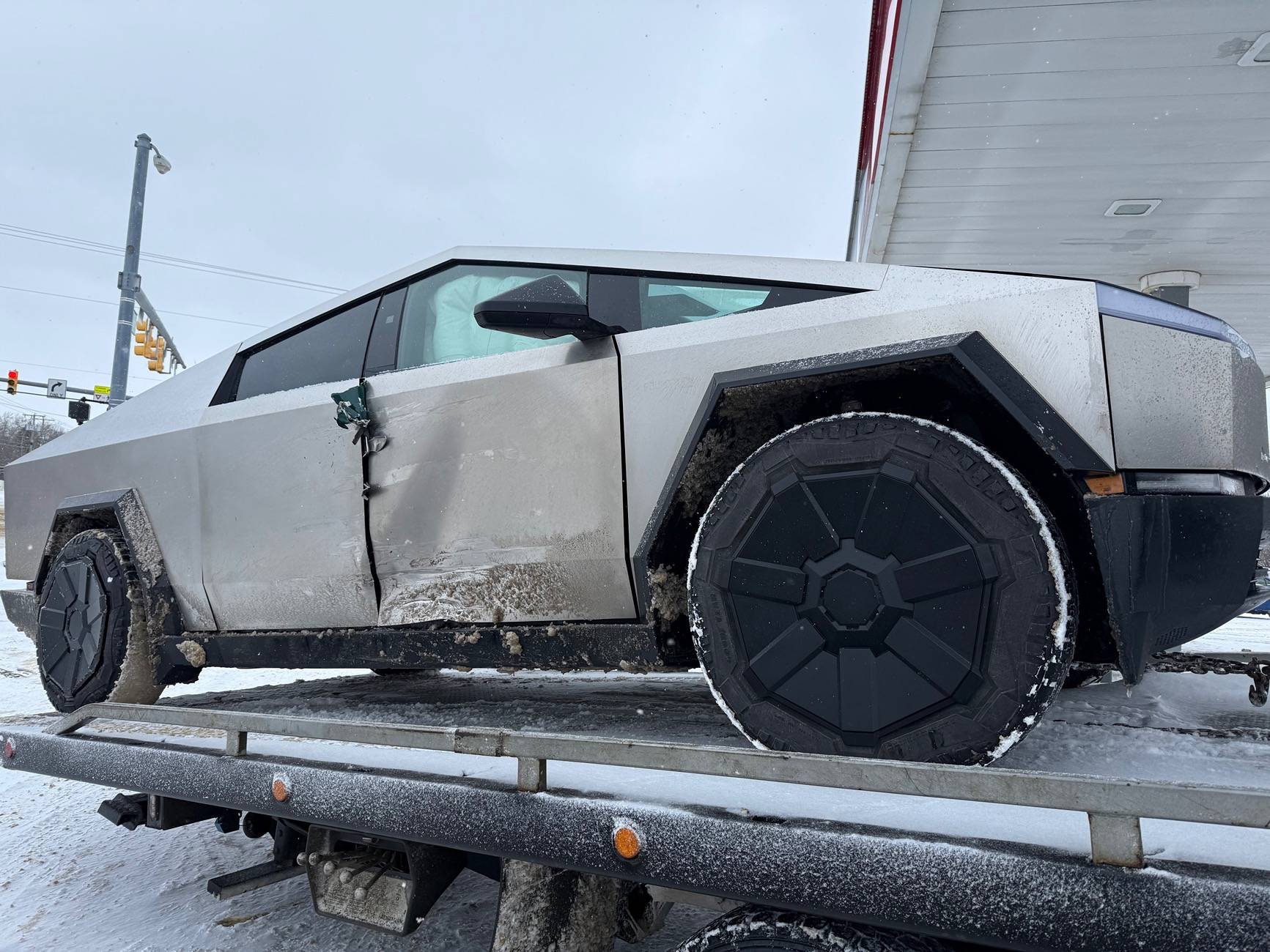 Tesla Cybertruck 5 Star Crash Rating - My Real Life Test Today! 💥 IMG_3230
