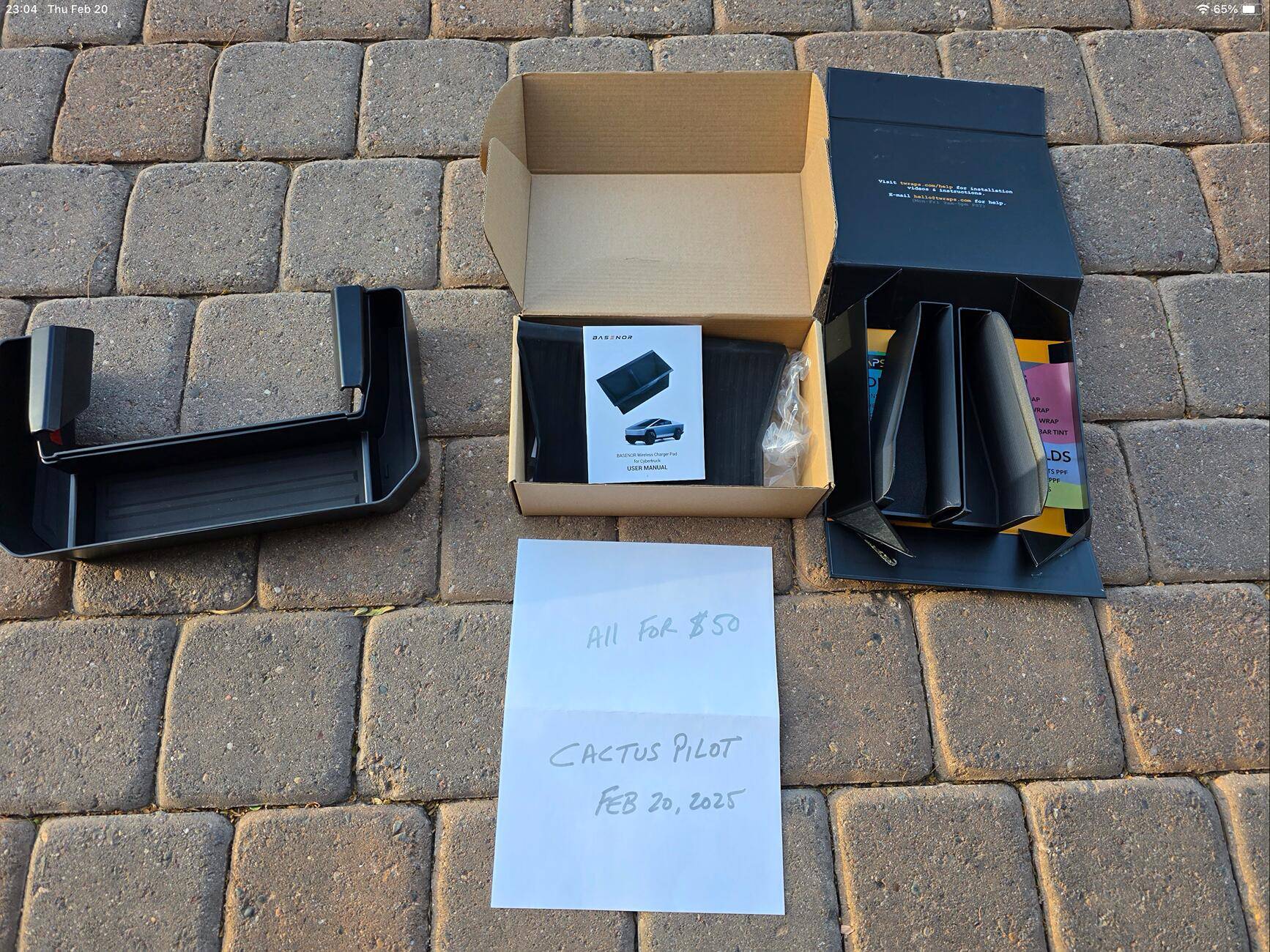 Tesla Cybertruck Accessory Bundle IMG_2888