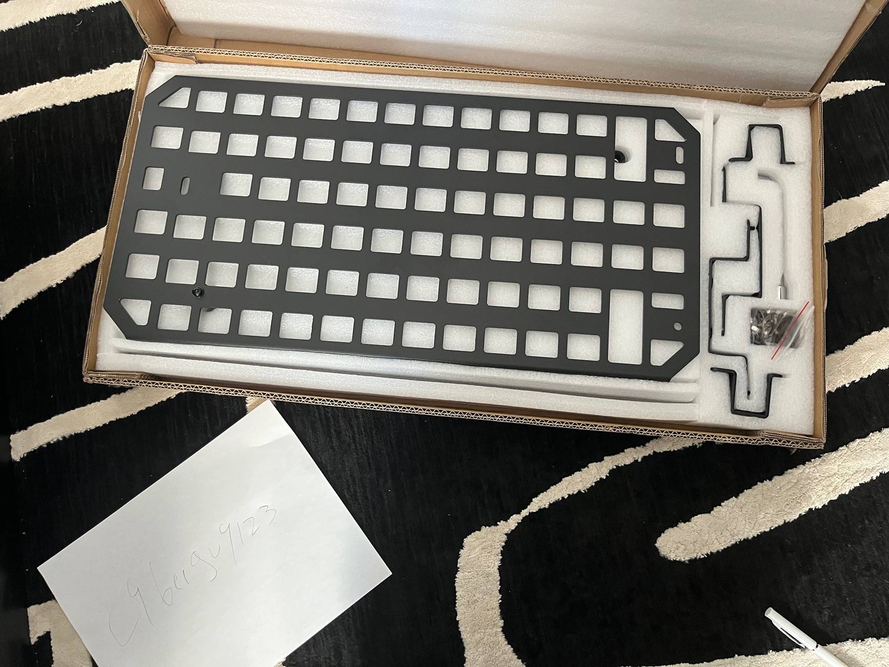 Tesla Cybertruck Tylard frunk molle panels 100$ OBO IMG_2338