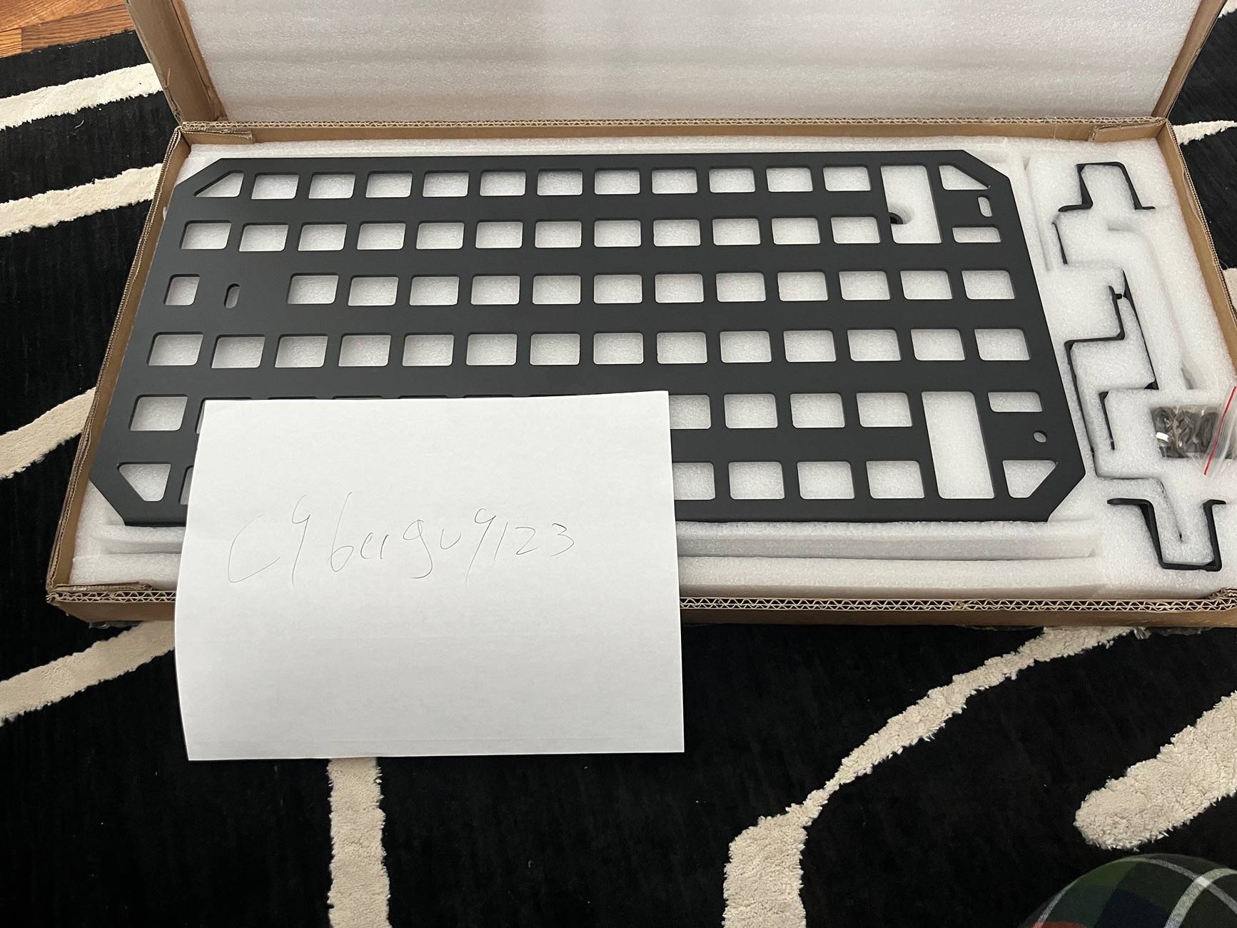 Tesla Cybertruck Tylard frunk molle panels 100$ OBO IMG_2337