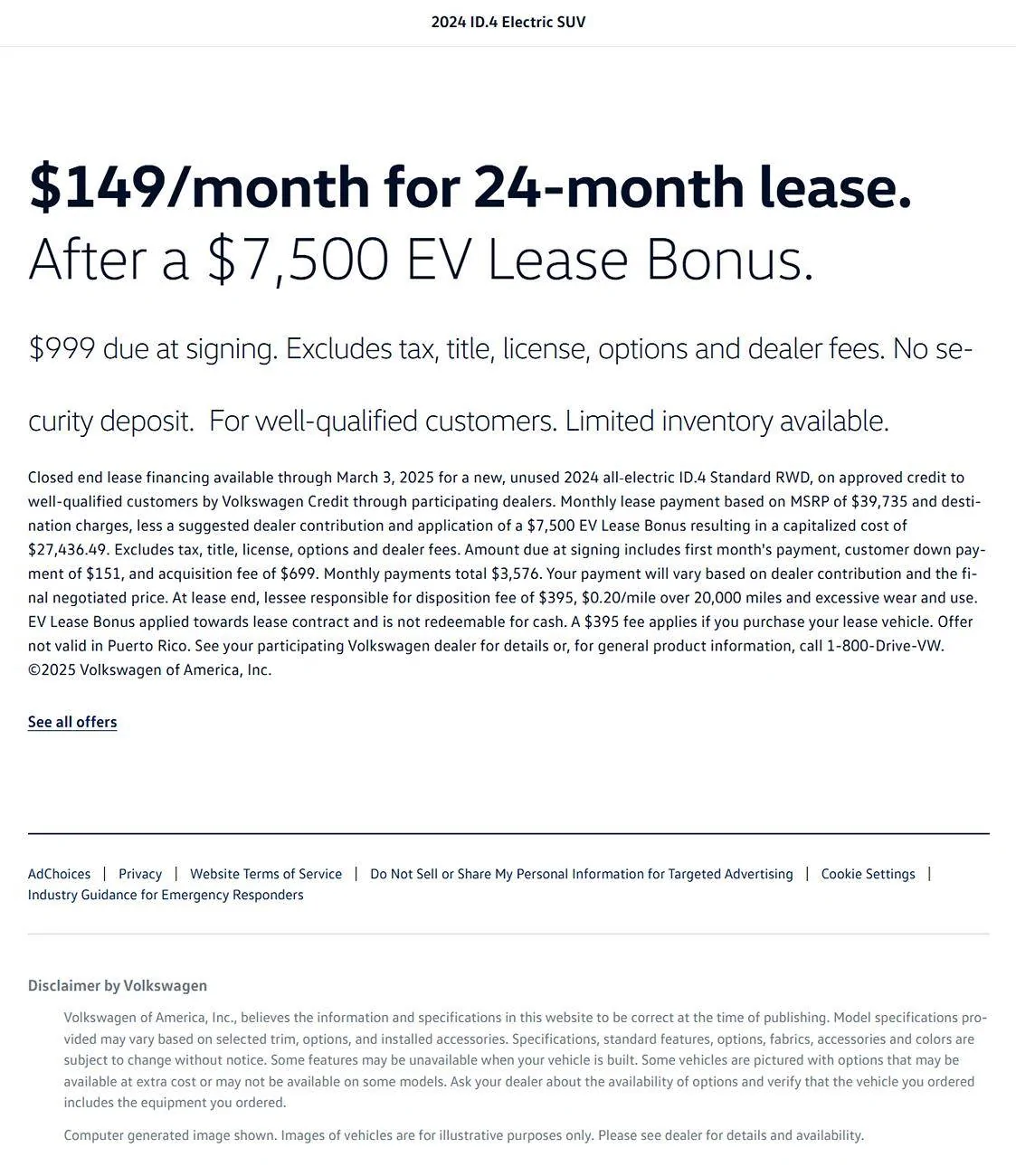 Tesla Cybertruck should i get a id.4 lease for 49$ zero down??! Untitled
