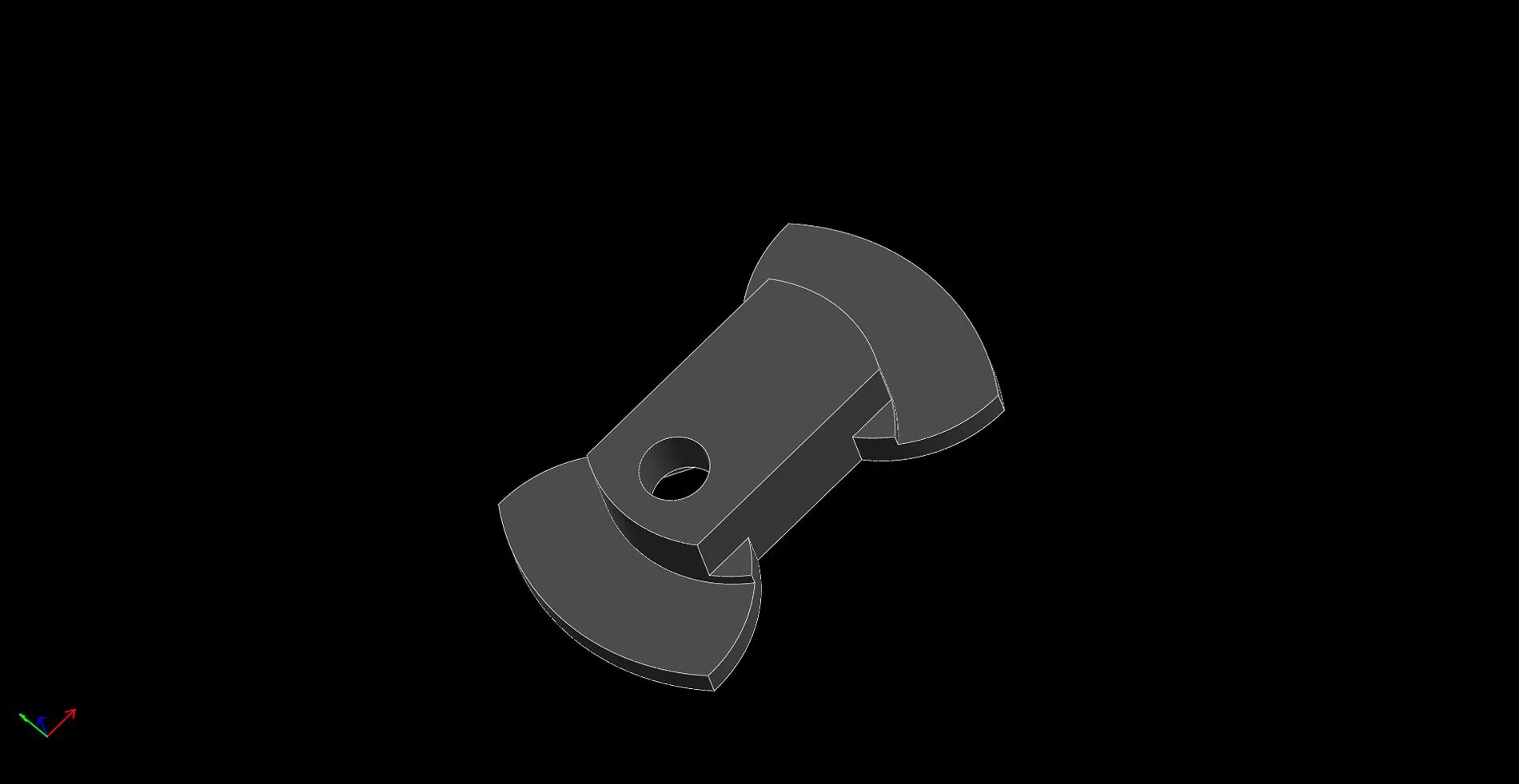 Tesla Cybertruck L-Track Nut (3D print w/ STL file) ltrack_nut_offset1