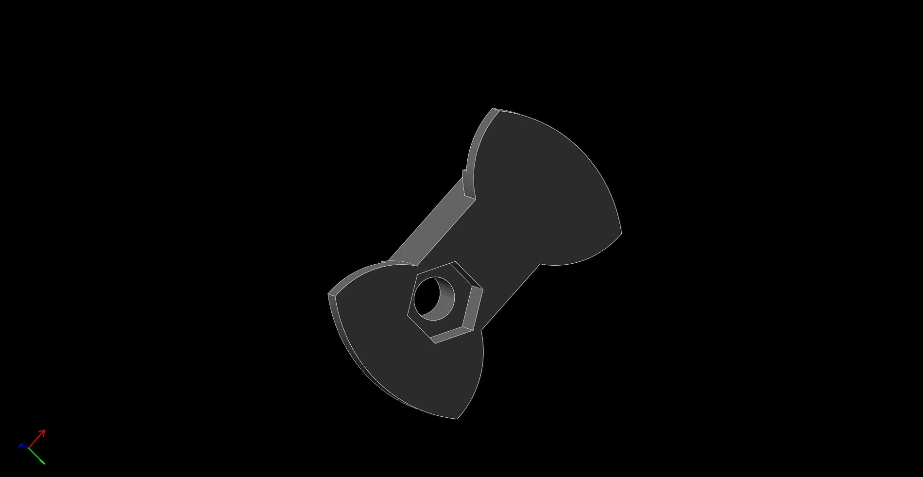 Tesla Cybertruck L-Track Nut (3D print w/ STL file) ltrack_nut_offset2