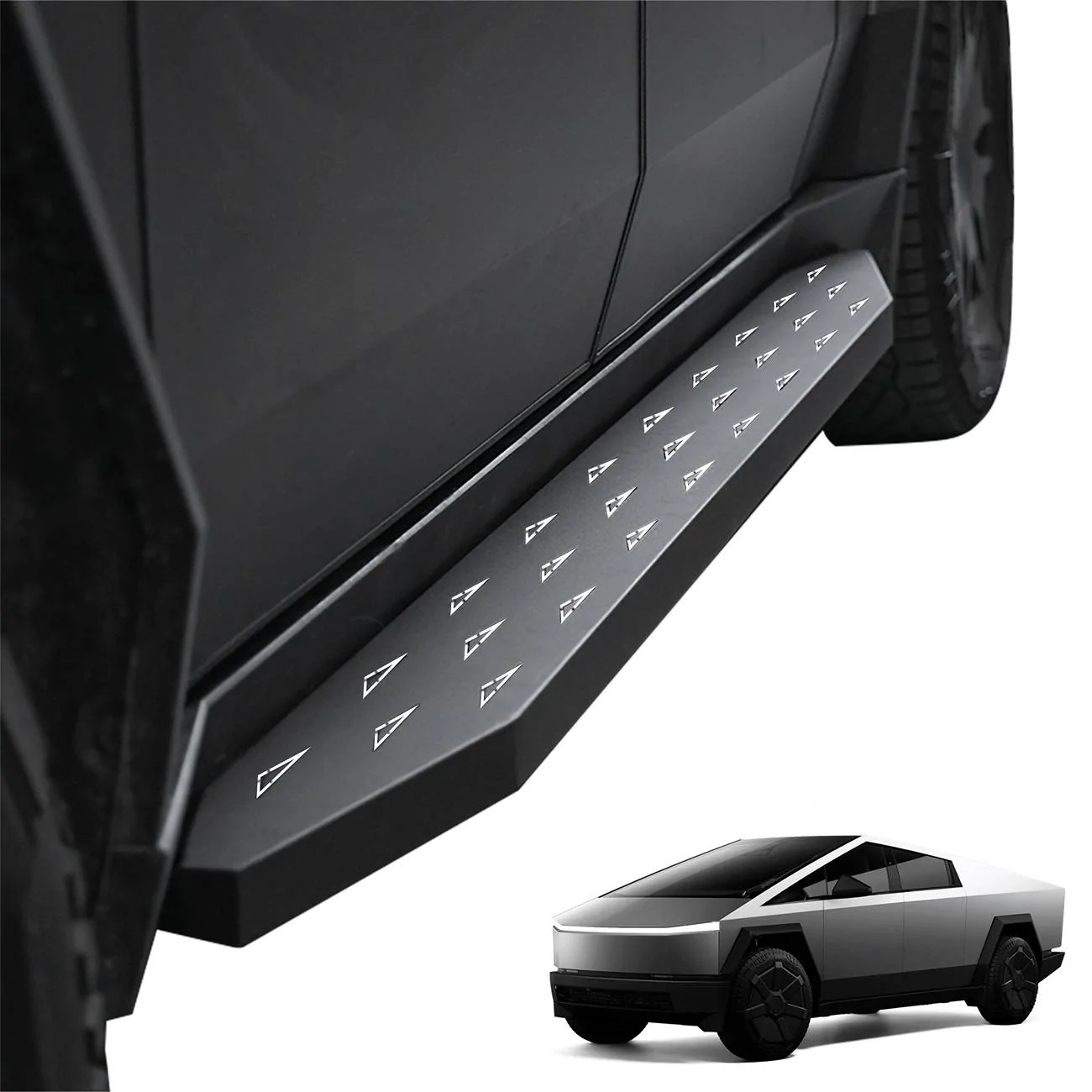 Tesla Cybertruck What's New on EVBASE Amazon! Gen 5.0 Running Boards/Full Car Cover/Trunk Tailgate Cushion Pads 1