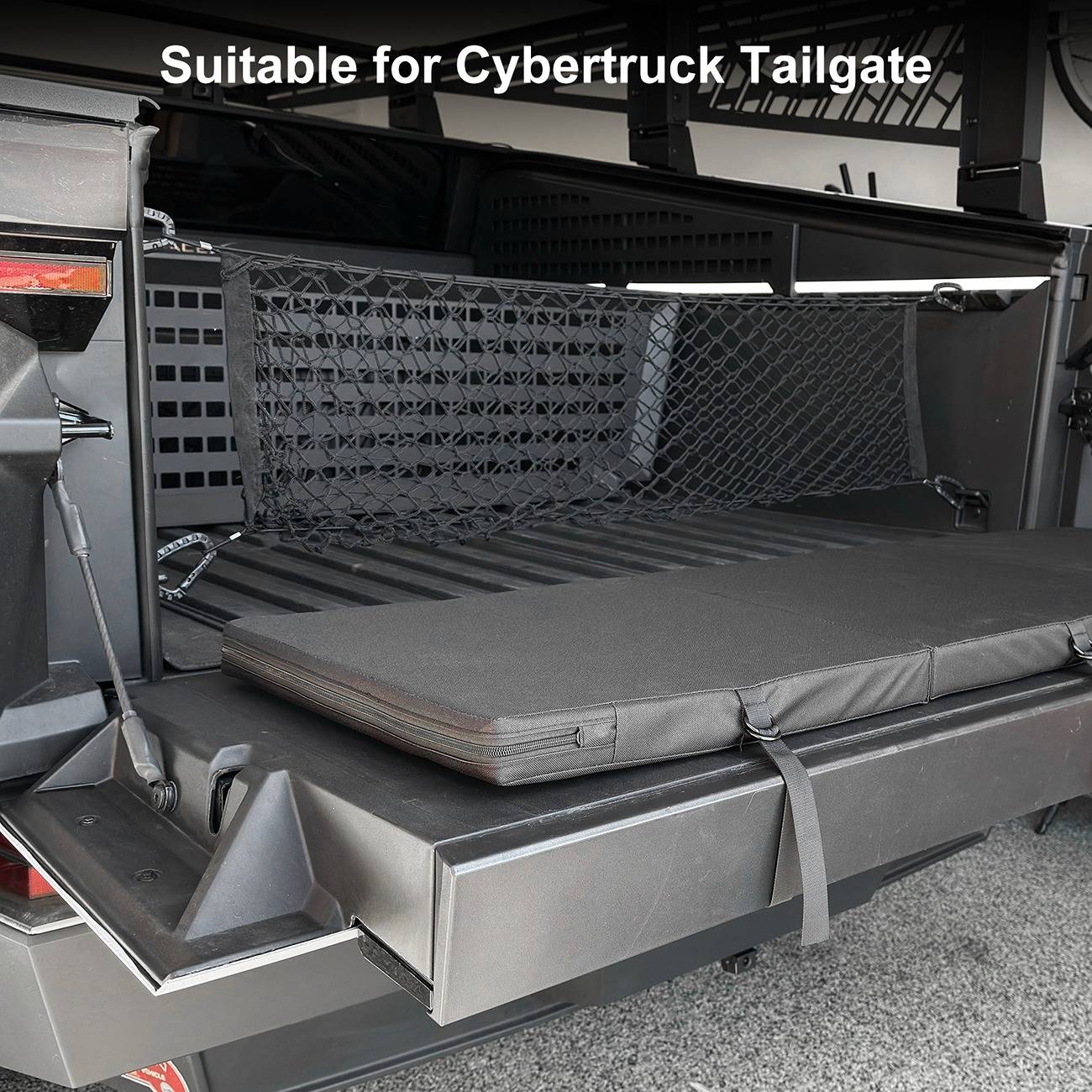 Tesla Cybertruck What's New on EVBASE Amazon! Gen 5.0 Running Boards/Full Car Cover/Trunk Tailgate Cushion Pads 3