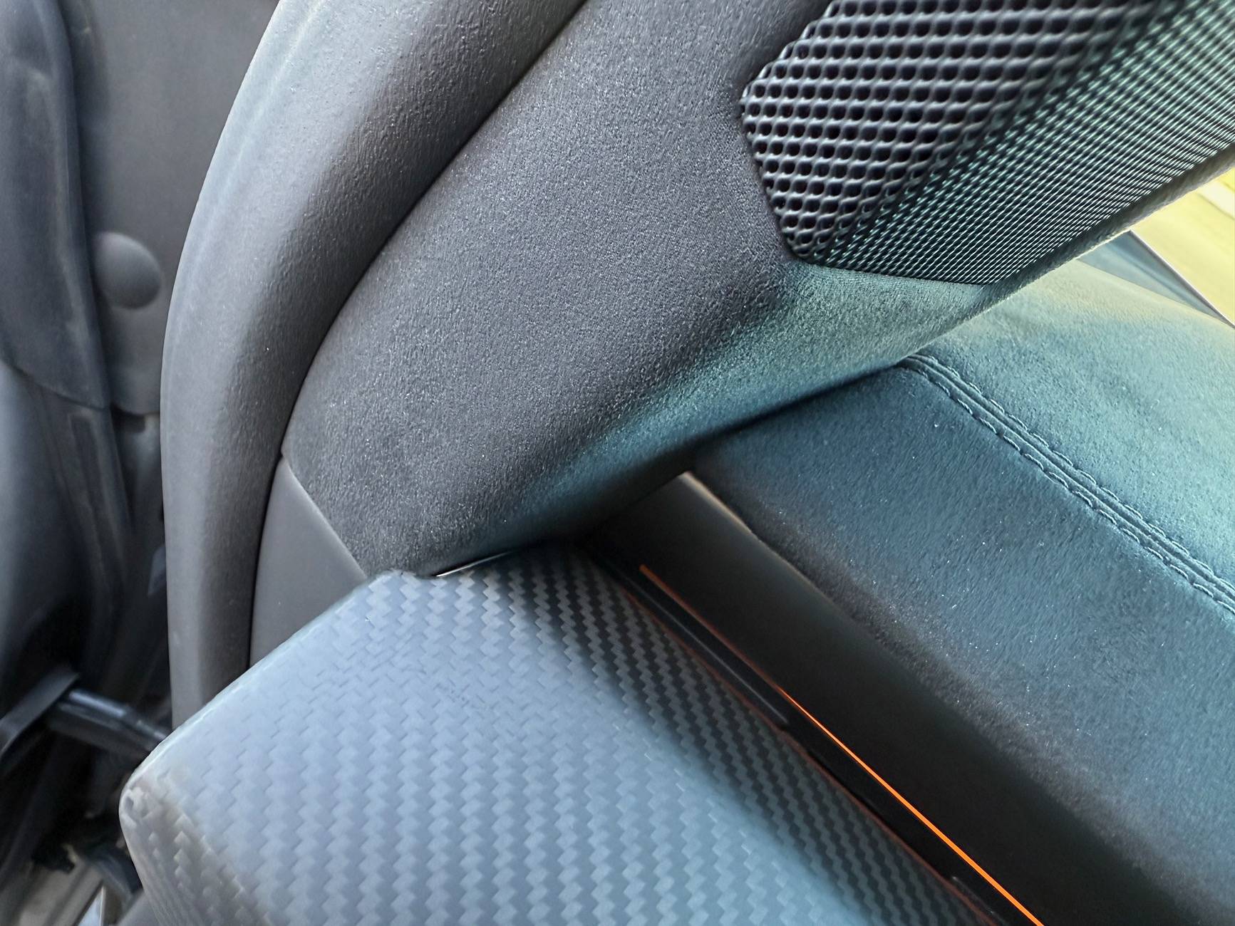 Tesla Cybertruck RPM Tesla Matte Carbon Fiber Lower Dash installed IMG_0225