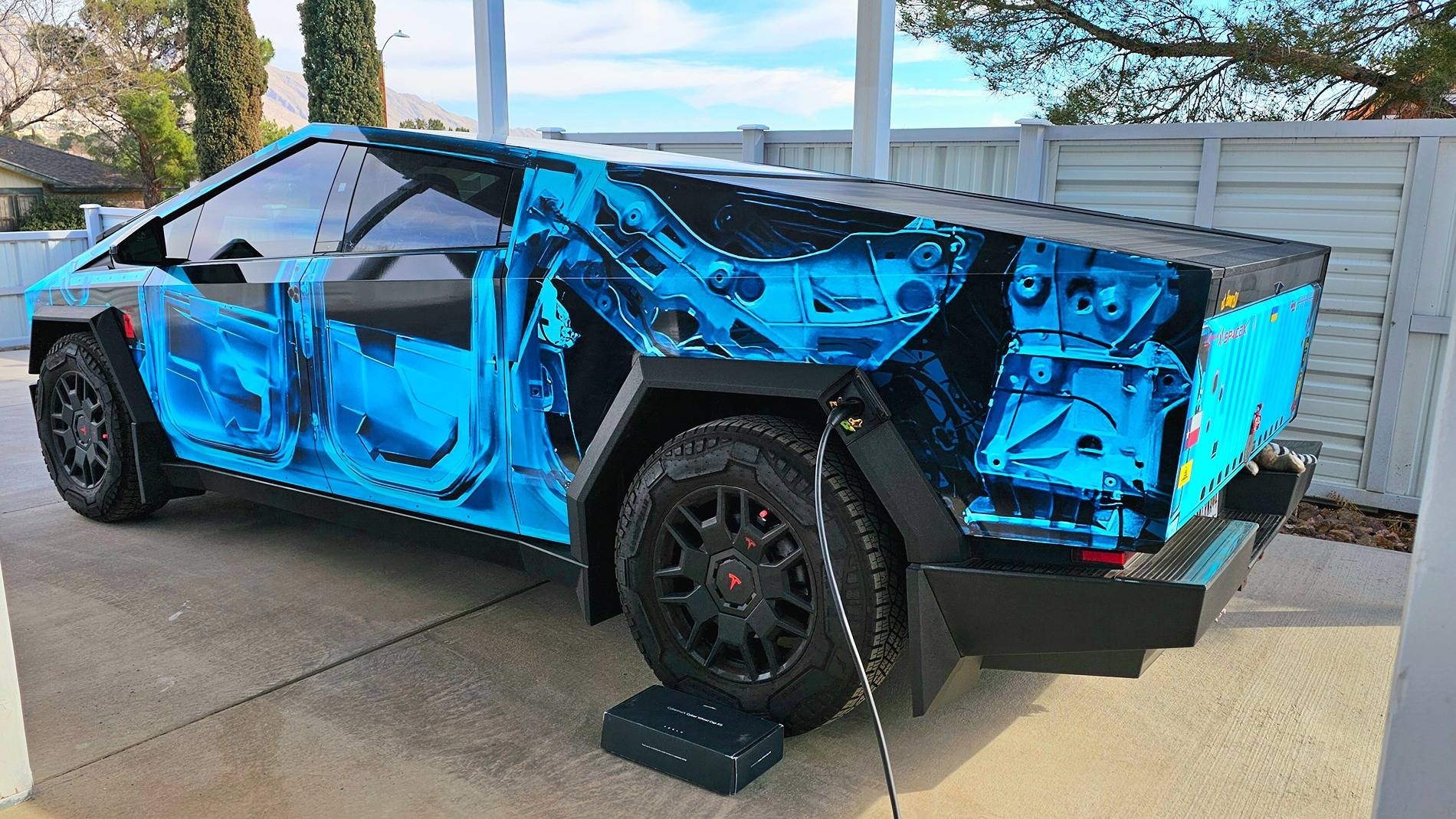 Tesla Cybertruck Free Cyber Wheel Caps from Tesla 20250222_151310