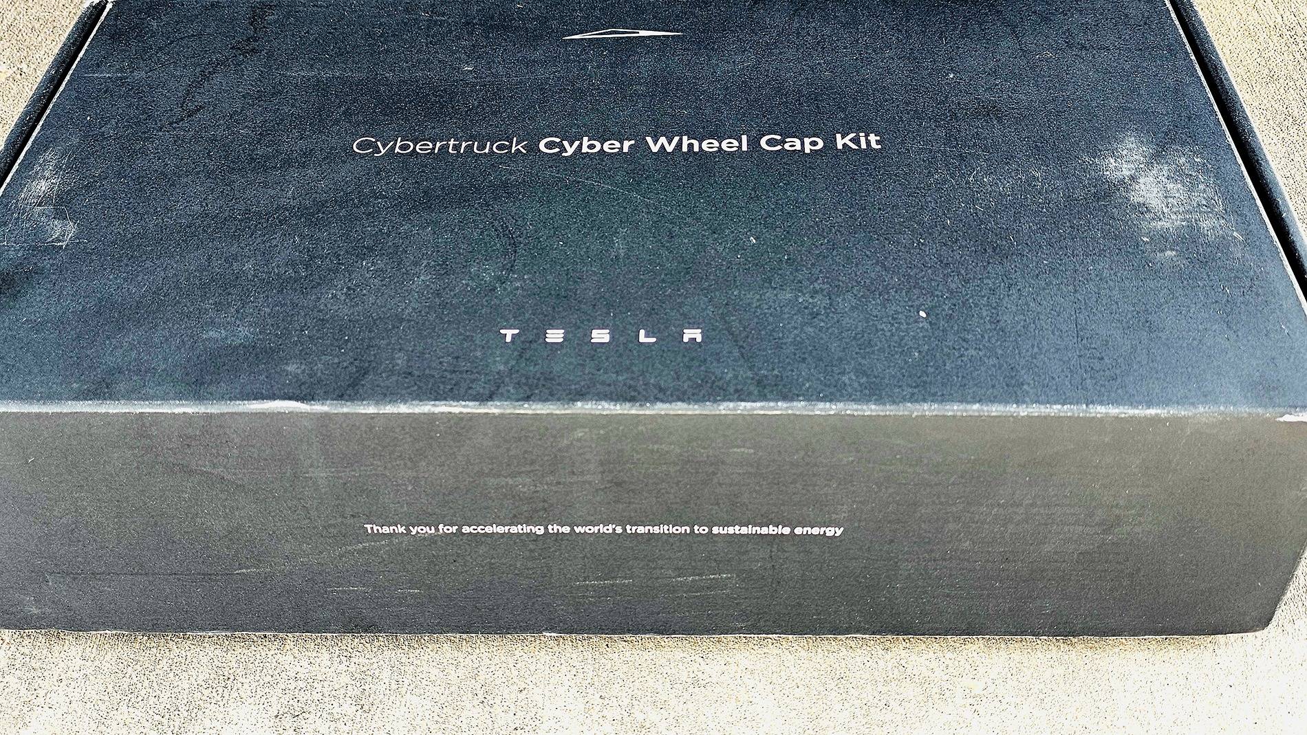Tesla Cybertruck Free Cyber Wheel Caps from Tesla 20250222_151120