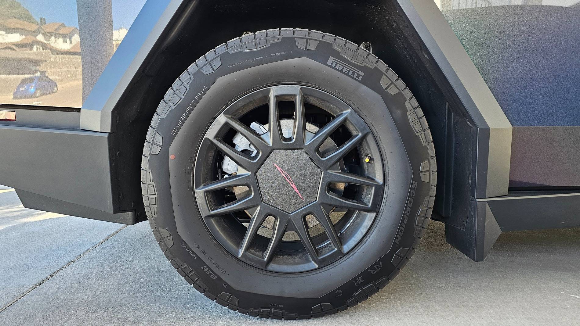Tesla Cybertruck Free Cyber Wheel Caps from Tesla 20250209_141526