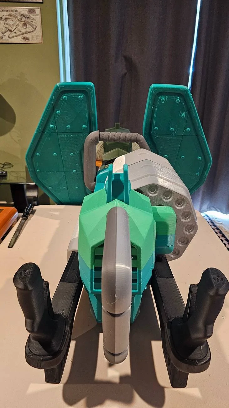 Tesla Cybertruck Cybertruck Defense System (Halo Motif) - Build Progress 20250222_154732