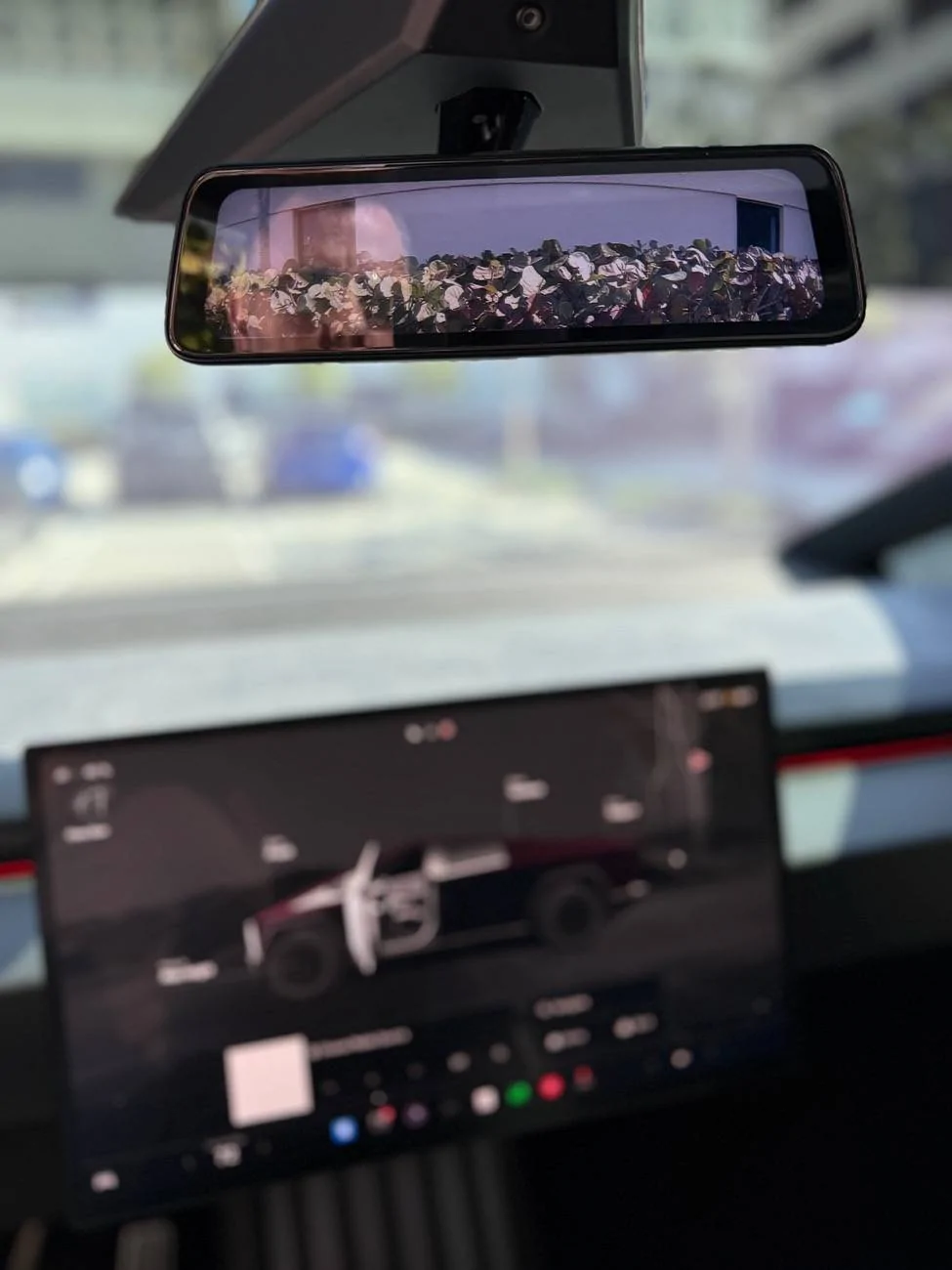 Tesla Cybertruck Rear View Camera Mirror by Hansshow IMG_1761