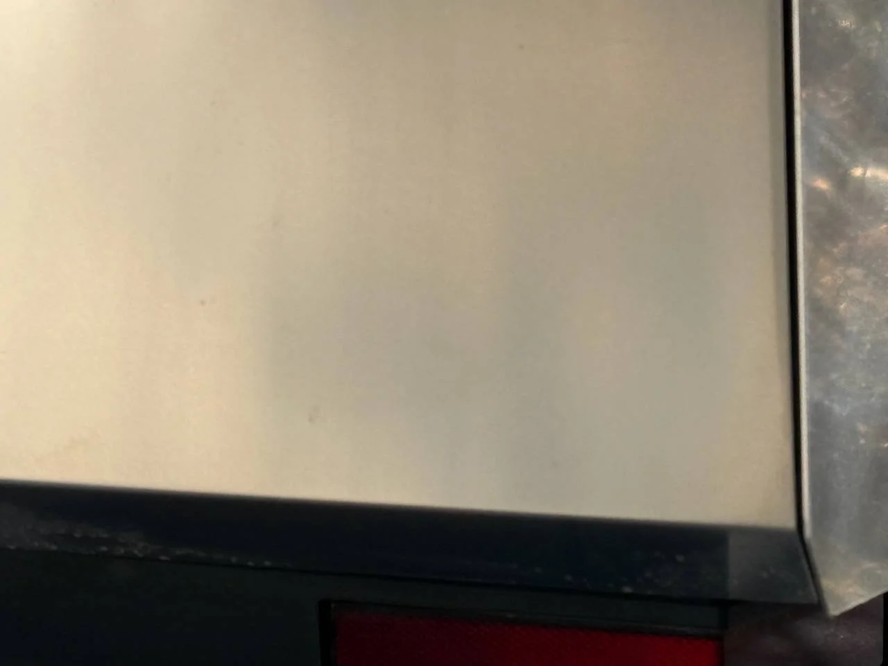 Tesla Cybertruck Are magnets rusting Cybertruck's stainless steel?  Six month check in cleaned tailgate magnets - 4