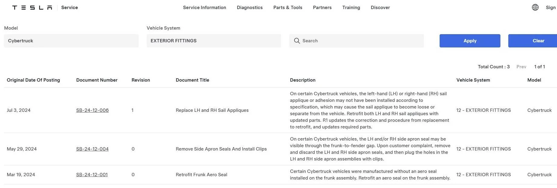 Tesla Cybertruck PSA check your CT: loose nut front trim pieces detaching - Service Scheduled - Resolved 0M2hnQ3