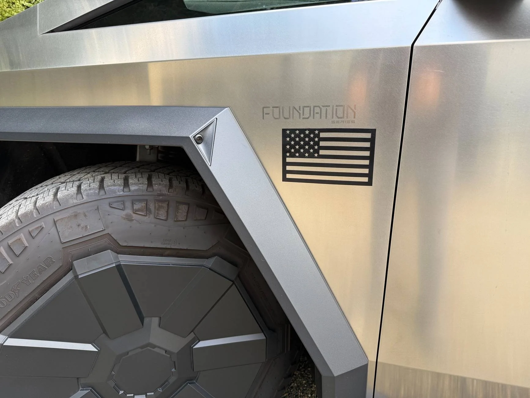 Tesla Cybertruck Are magnets rusting Cybertruck's stainless steel?  Six month check in CTFlag