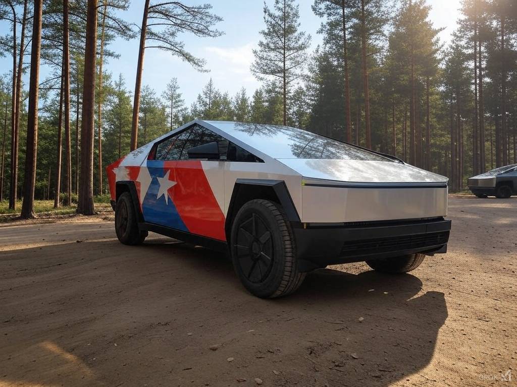 Tesla Cybertruck Grok AI Knows Cybertruck Armor Truck image