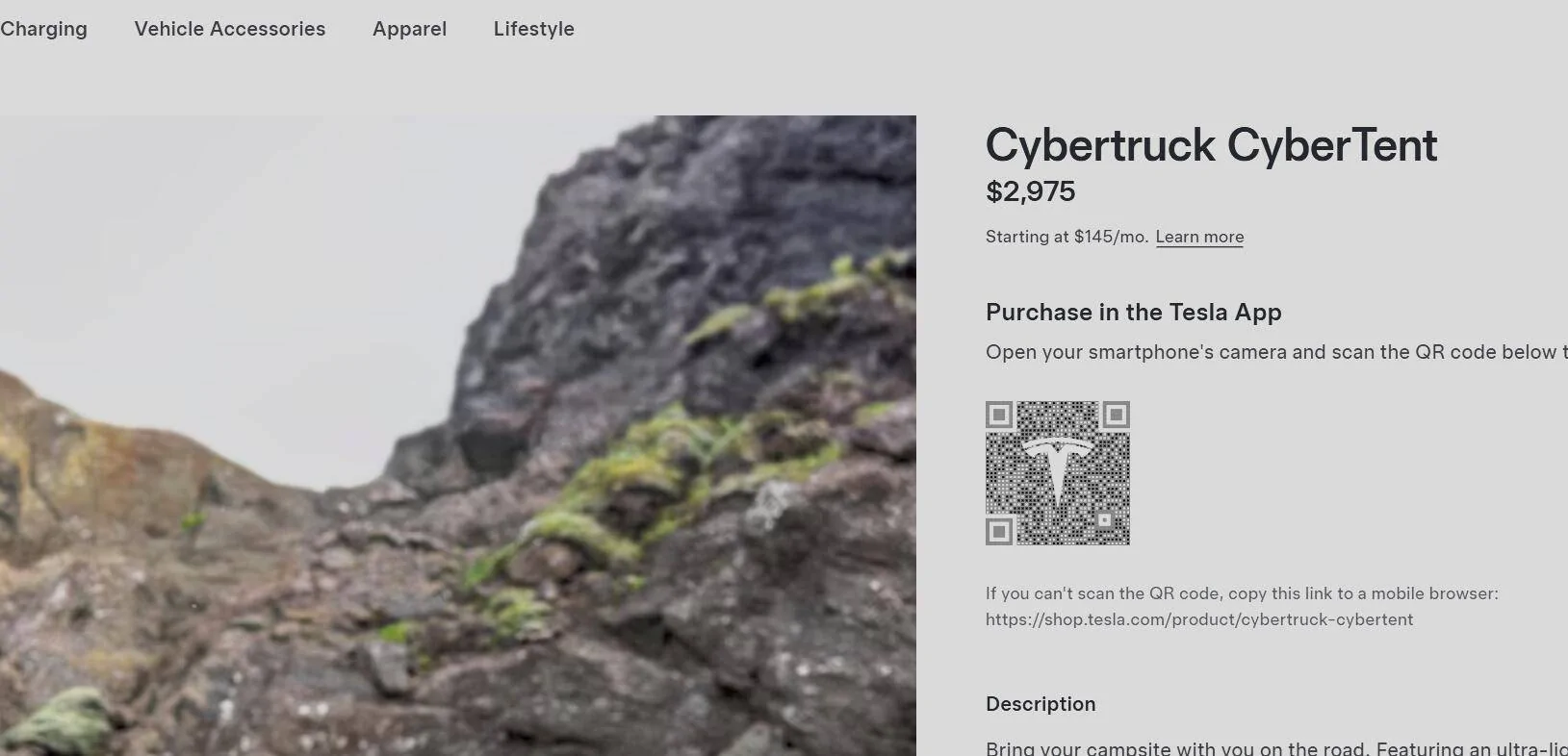 Tesla Cybertruck Cybertent order problem…. 1740623688841-y4