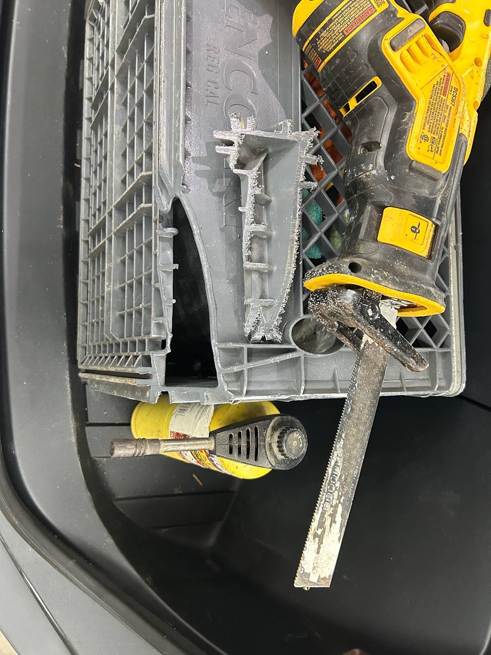 Tesla Cybertruck Budget Frunk Organizer IMG_5638