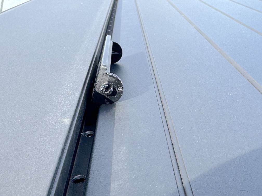 Tesla Cybertruck Tonneau cover gap issue fixed by Service Center under warranty IMG_8737.JPG