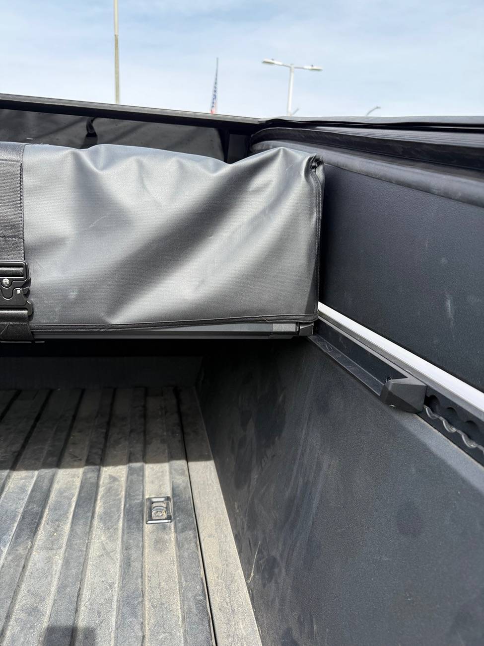 Tesla Cybertruck Cybertent back in stock IMG_1530