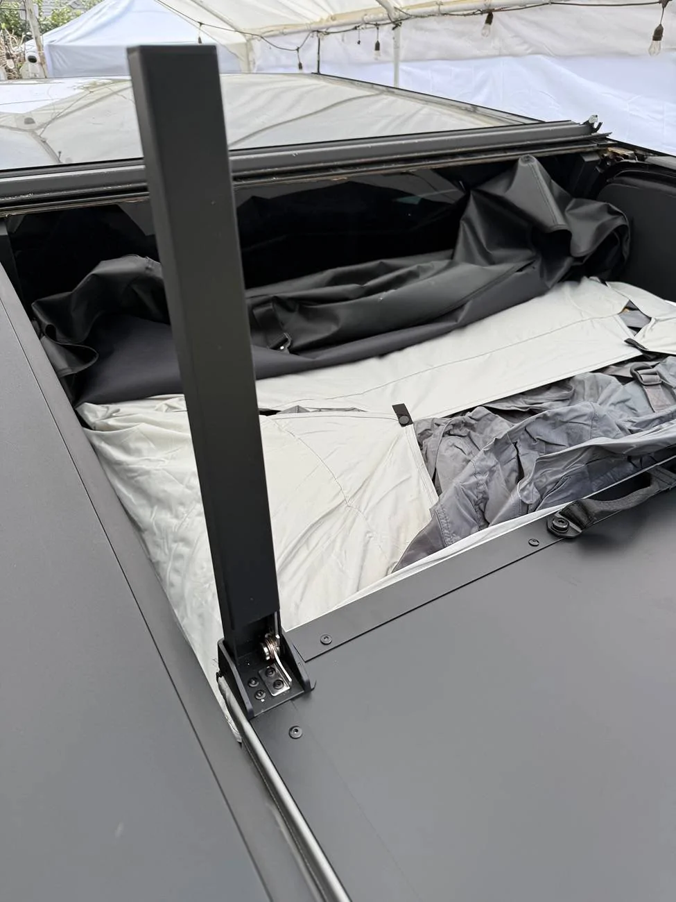 Tesla Cybertruck Cybertent back in stock IMG_1532