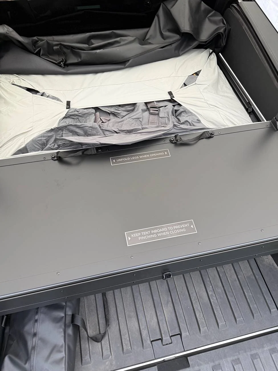 Tesla Cybertruck Cybertent back in stock IMG_1533