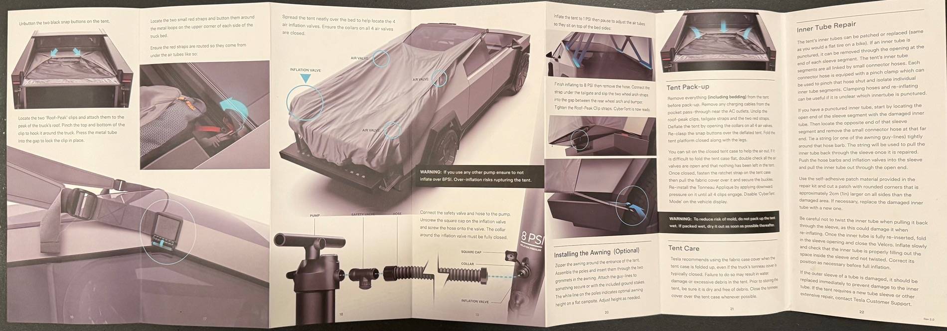 Tesla Cybertruck Cybertent back in stock IMG_1541