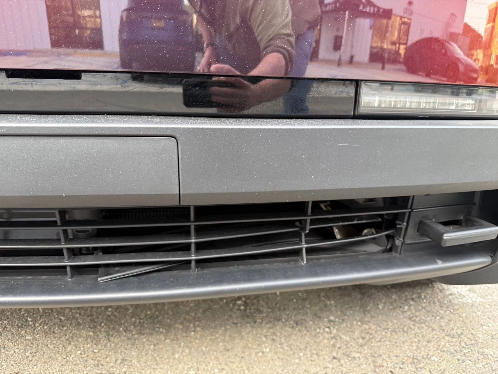 Tesla Cybertruck Cybertruck vs. San Francisco Bay Bridge Debris – $2,300 Repair Bill IMG_1291