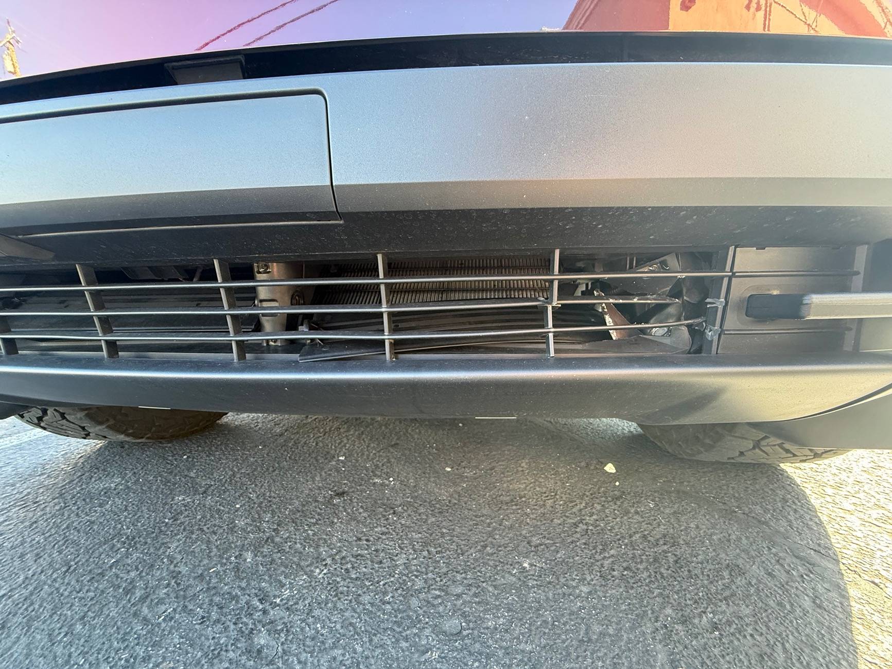 Tesla Cybertruck Cybertruck vs. San Francisco Bay Bridge Debris – $2,300 Repair Bill IMG_1283