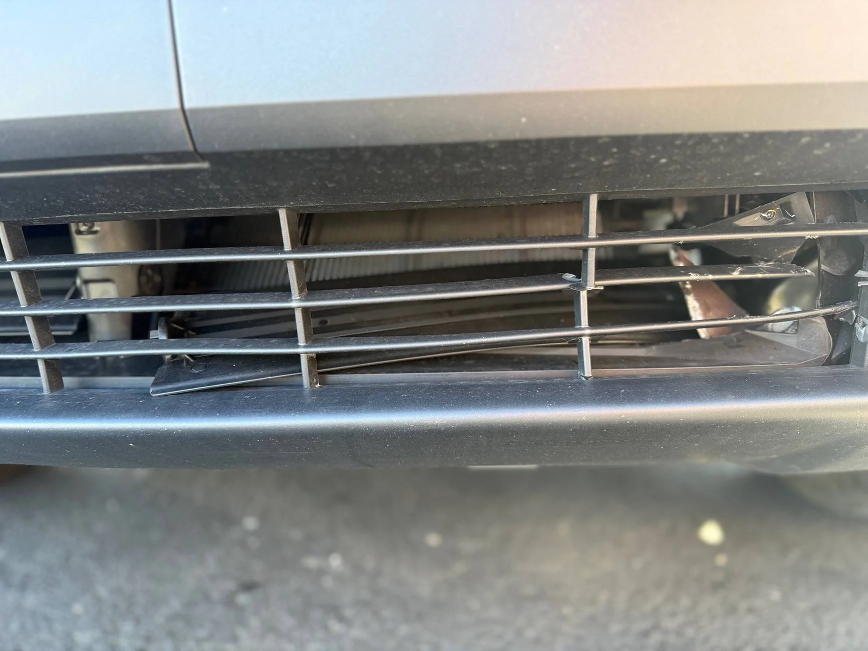 Tesla Cybertruck Cybertruck vs. San Francisco Bay Bridge Debris – $2,300 Repair Bill IMG_1282
