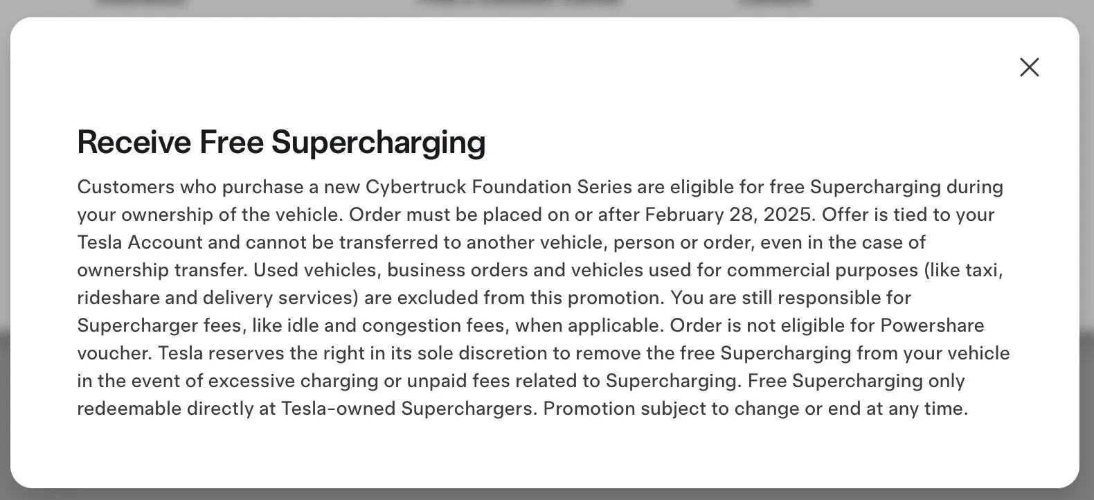 Tesla Cybertruck Free Lifetime Supercharging for Foundation Series is BACK freeSC