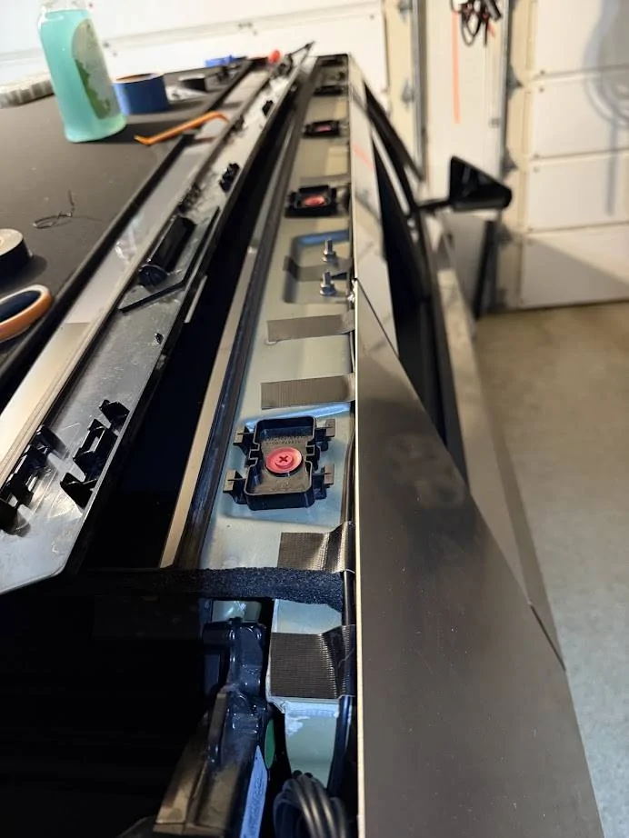 Tesla Cybertruck Hansshow trailer and truck back up camera installation RoofRout