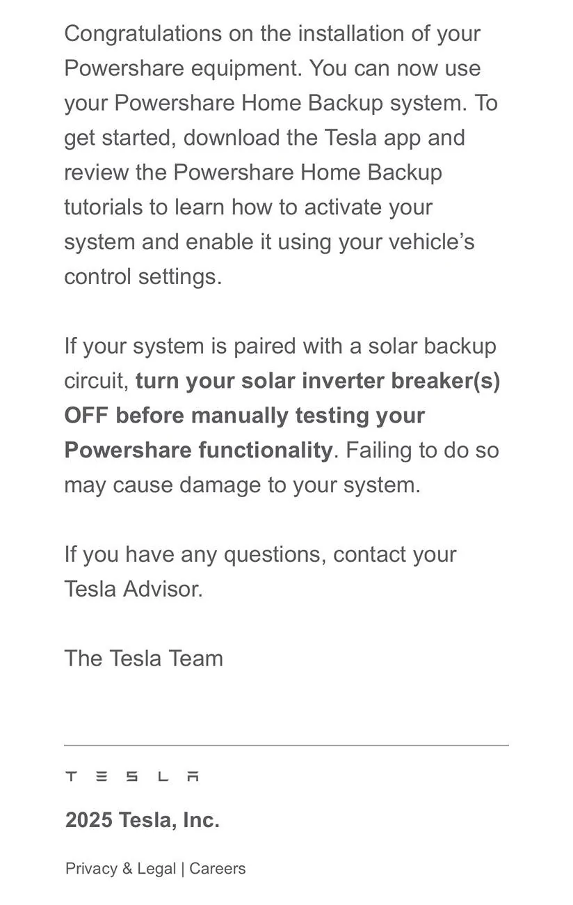 Tesla Cybertruck PowerShare Gateway Not Compatible with Solar yet!? IMG_0978