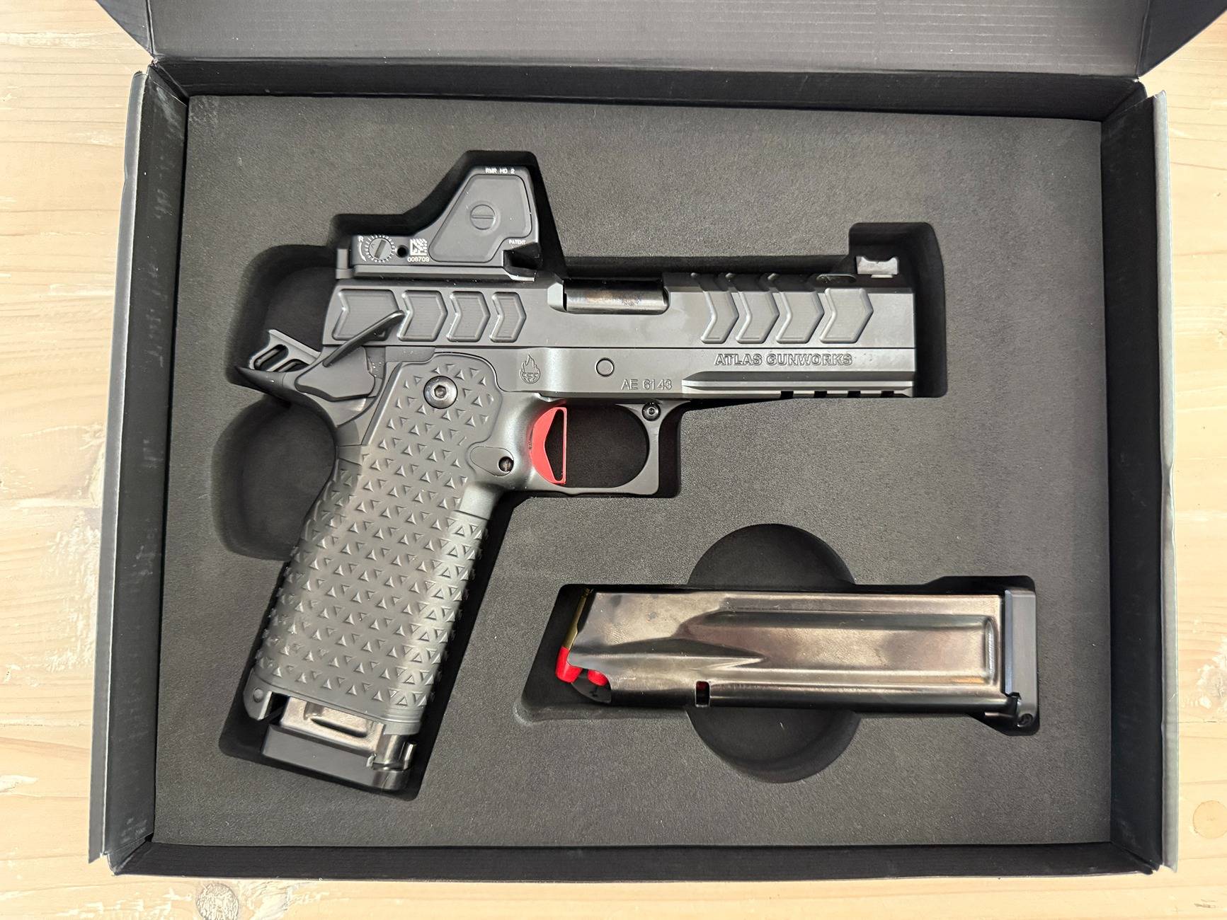 Tesla Cybertruck Q Mats - Cybertruck Glovebox Gun Mat Review IMG_1781.JPEG