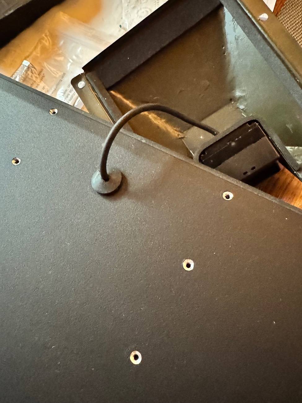 Tesla Cybertruck Old school rear view mirror camera housing - custom DIY IMG_7823