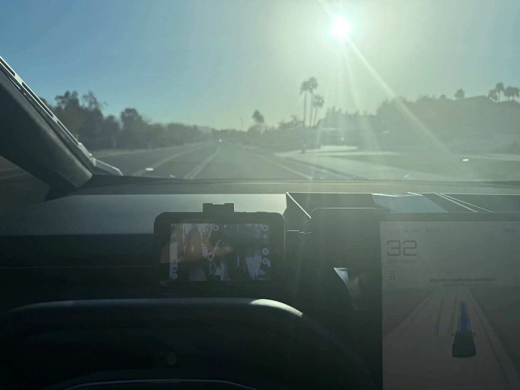 Tesla Cybertruck Looking for baby monitor for rear seats IMG_1737
