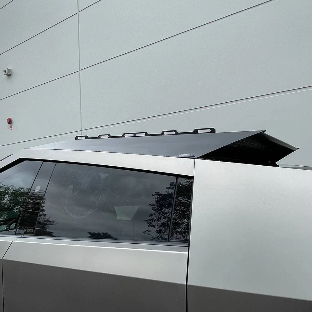 Tesla Cybertruck CYBERTRUCKco St. Patrick's Day Modular Racks and Crossbar Sale live now!-  SAVE 17% through the 17th! tesla-cybertruck-sport-roof-rack-from-cybertruckco-12
