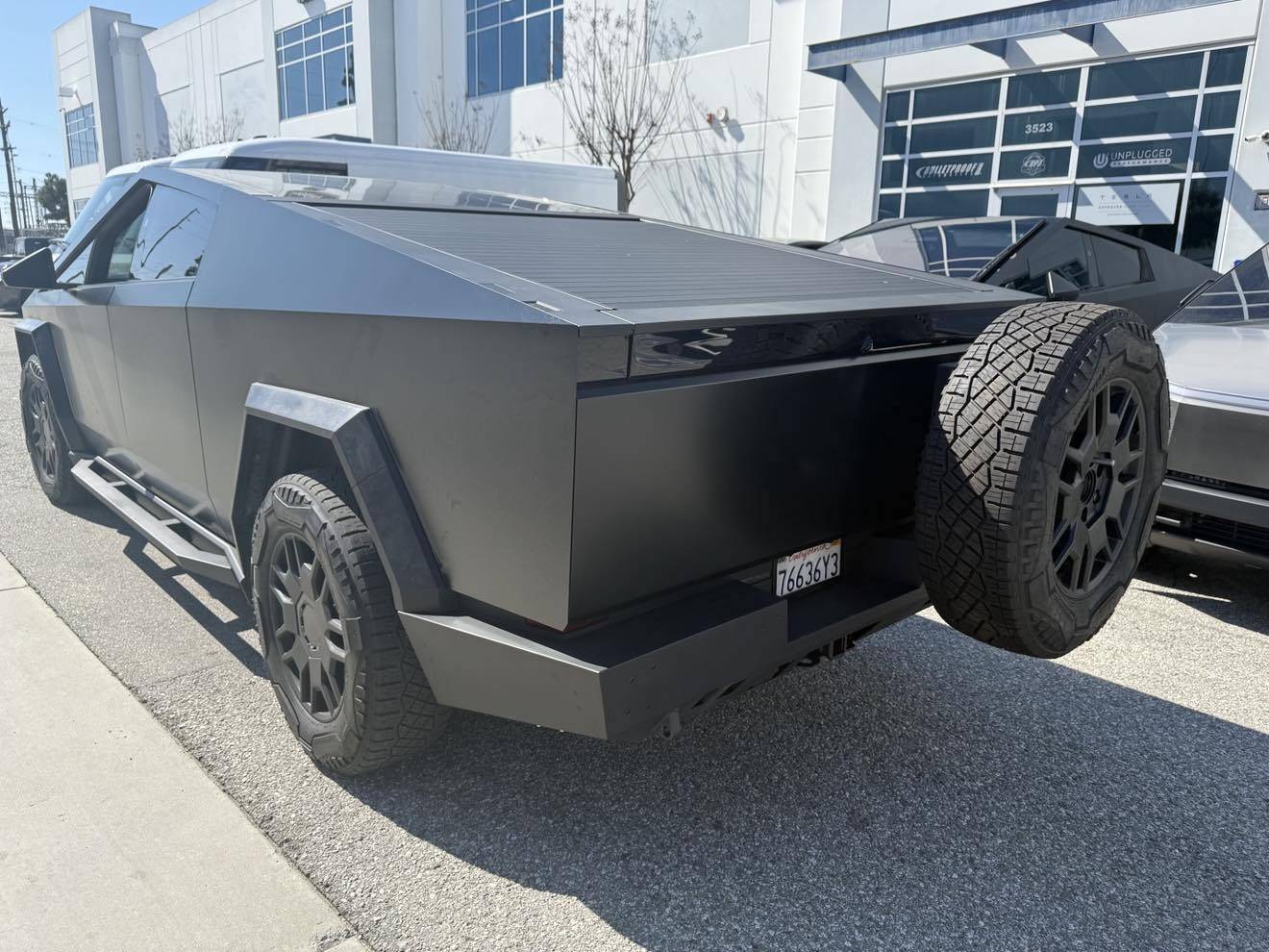 Tesla Cybertruck Unplugged Performance - Rear Bumper & Rocker Panels/Rock Sliders and more 481897743_1770567447061385_6035150501328362193_n