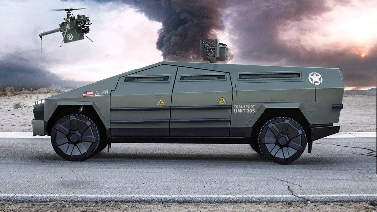 Tesla Cybertruck 🚨 CybertruckWraps.us Supports Our Heroes! 🚨 IMG_2421