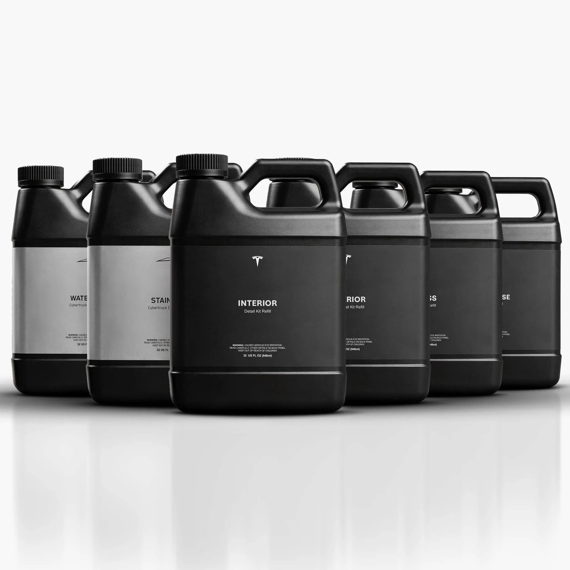 Tesla Cybertruck Detail Kit Refill Bottles now available in the Tesla Shop - $40/each Tesla-Detail-Kit-Family_2088980-00-A