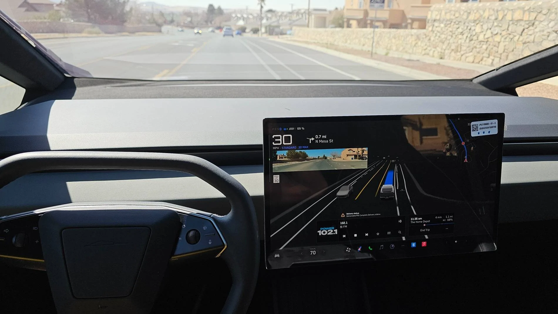 Tesla Cybertruck Cybertrucks now given out as loaners 20250228_113112
