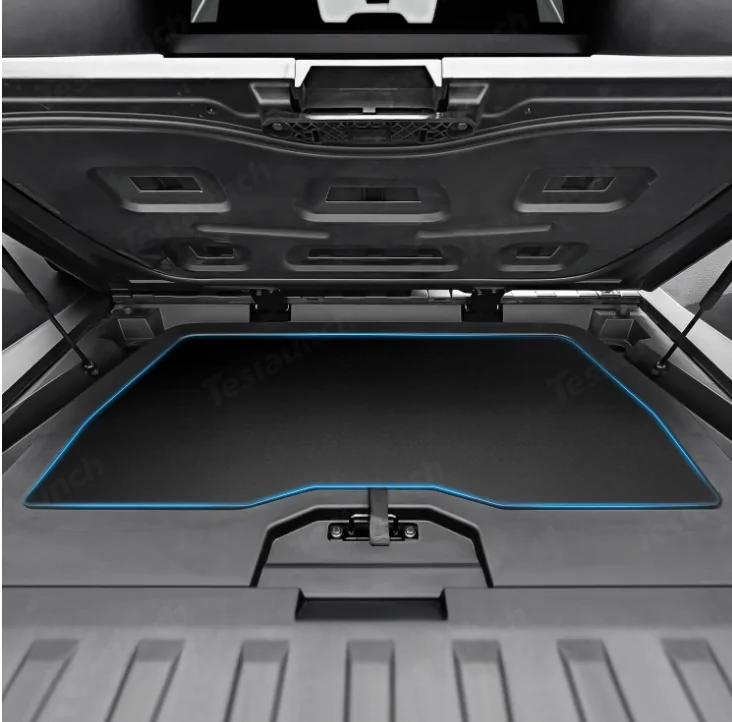 Tesla Cybertruck Maximize Your Cybertruck’s Utility: Storage Box + Camping Table Combo by Teslaunch! 🚚🏕️ 0310-1