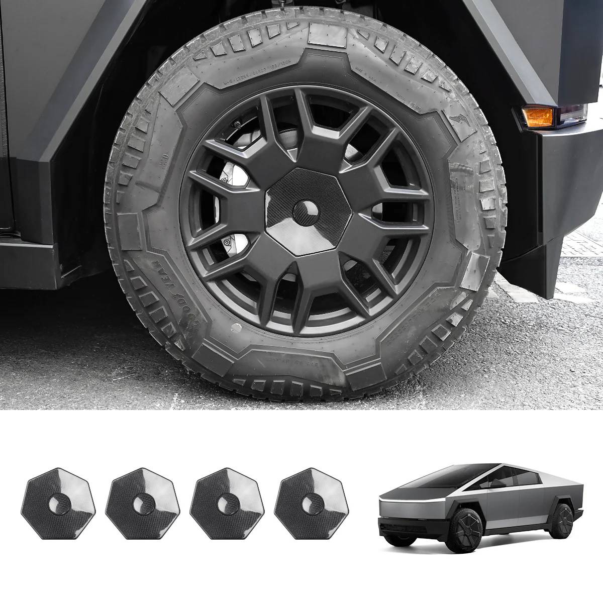 Tesla Cybertruck 🚀 Ultimate Real Carbon Fiber Upgrades for Your Cybertruck! 🚀Big Sale at Teslaunch! 01