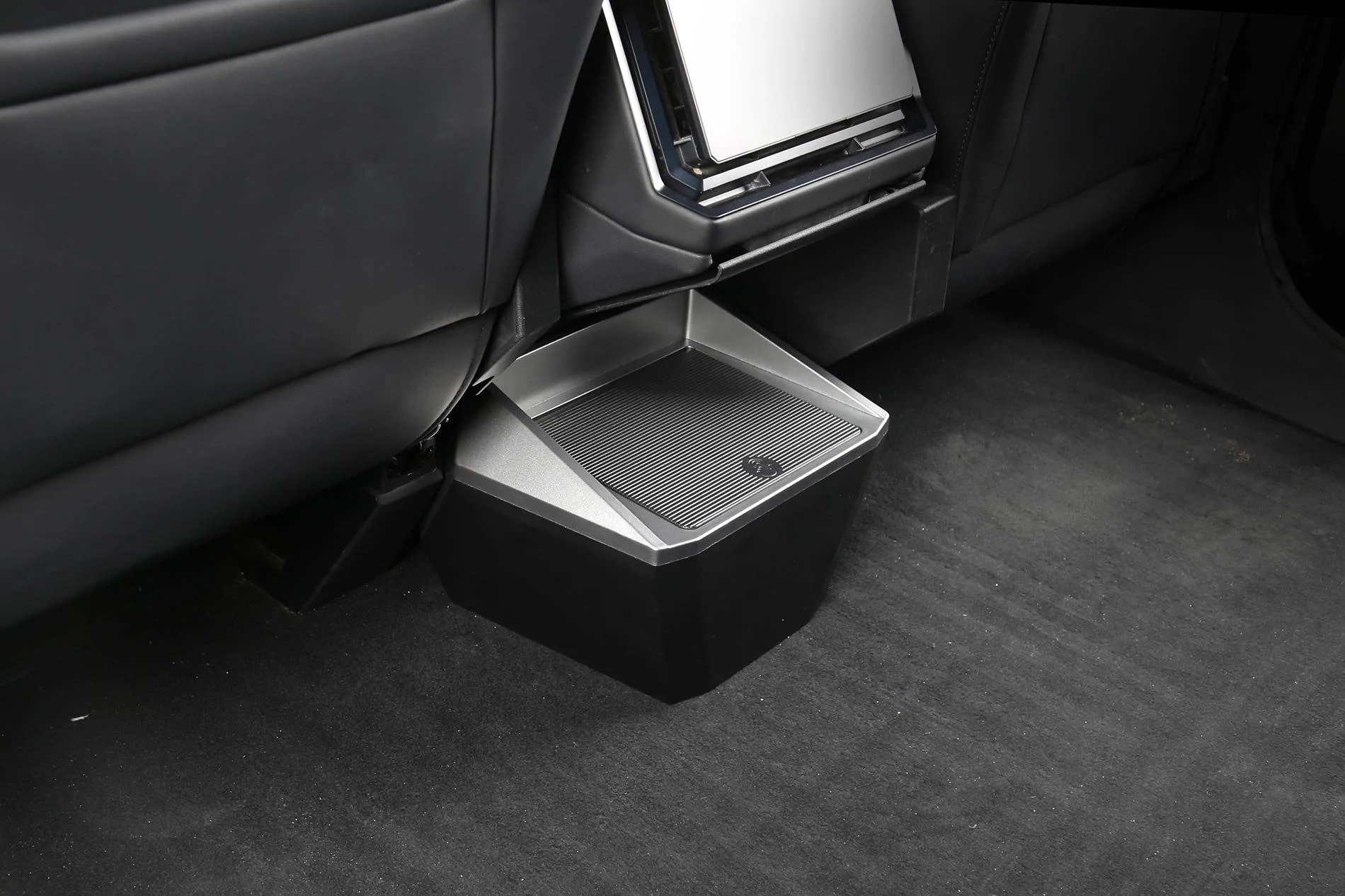 Tesla Cybertruck In-Car Trash Can by INAGOTAR, Keeps Cleaning at Your Fingertips! Discount Code! IMG_1575