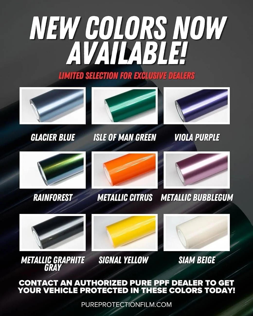 Tesla Cybertruck Pure PPF | 9 New Colors of Colored PPF for Your Cybertruck! Snapinst.app_481925416_18023995649653125_7221117667145887283_n_1080