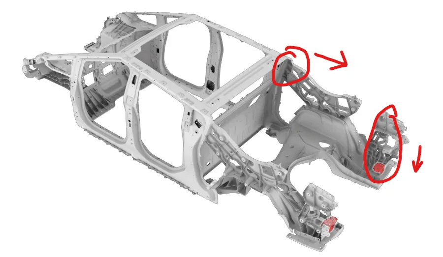 Tesla Cybertruck Cybertruck Trailer Hitch/Casting Failure @10,400 lbs *VERTICAL LOAD* 1741826074482-2v