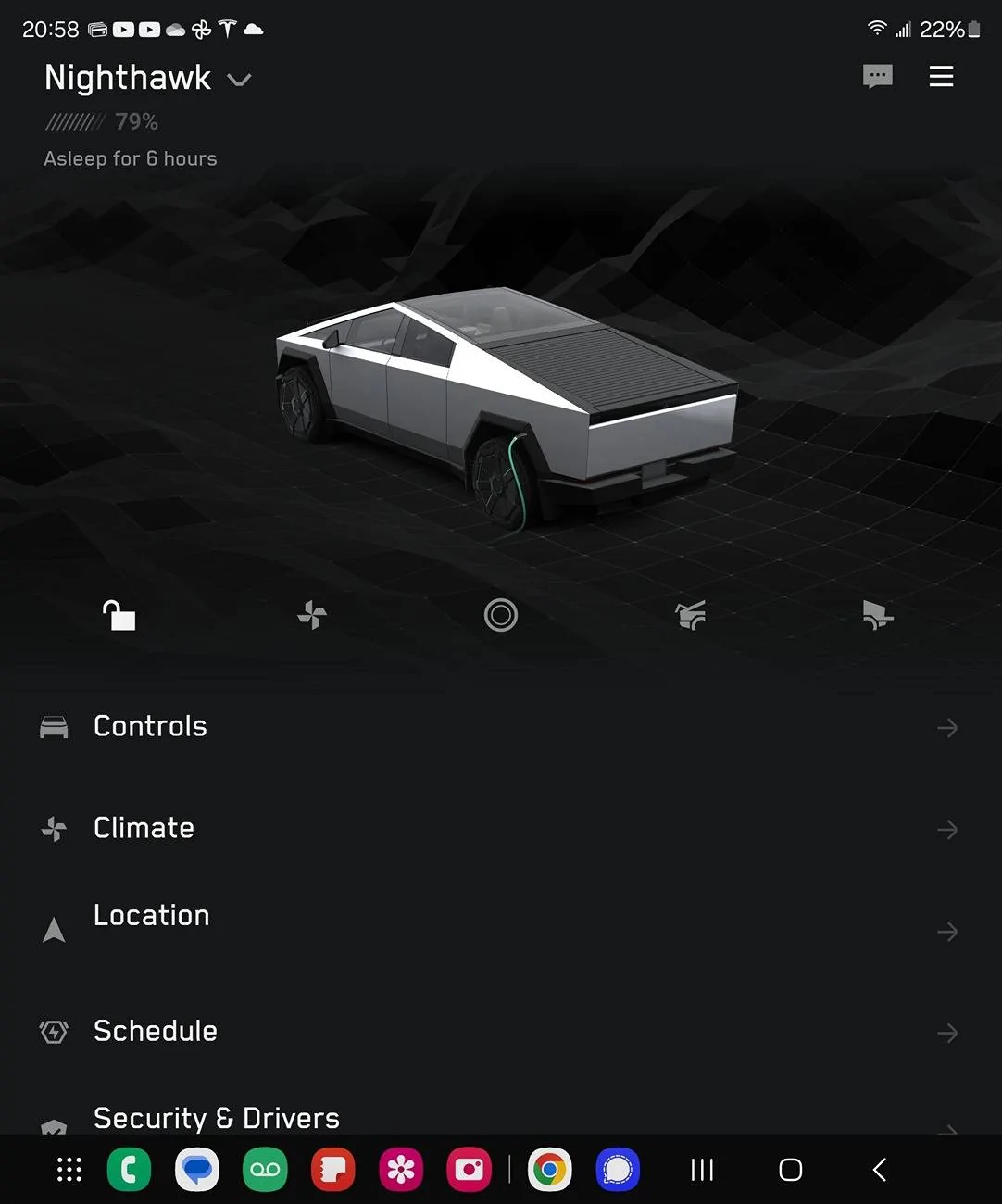 Tesla Cybertruck What Did You Name / Nickname Your Cybertruck? Screenshot_20250312_205800_Tesla