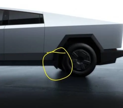Tesla Cybertruck Close call with a drop off - Can Cybertrucks see down? Screenshot_20250313_065922_Samsung captur