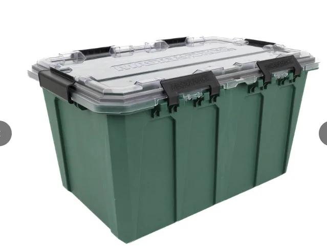 Tesla Cybertruck Husky Storage Containers fit nicely in Cybertruck bed 1741893328701-bl