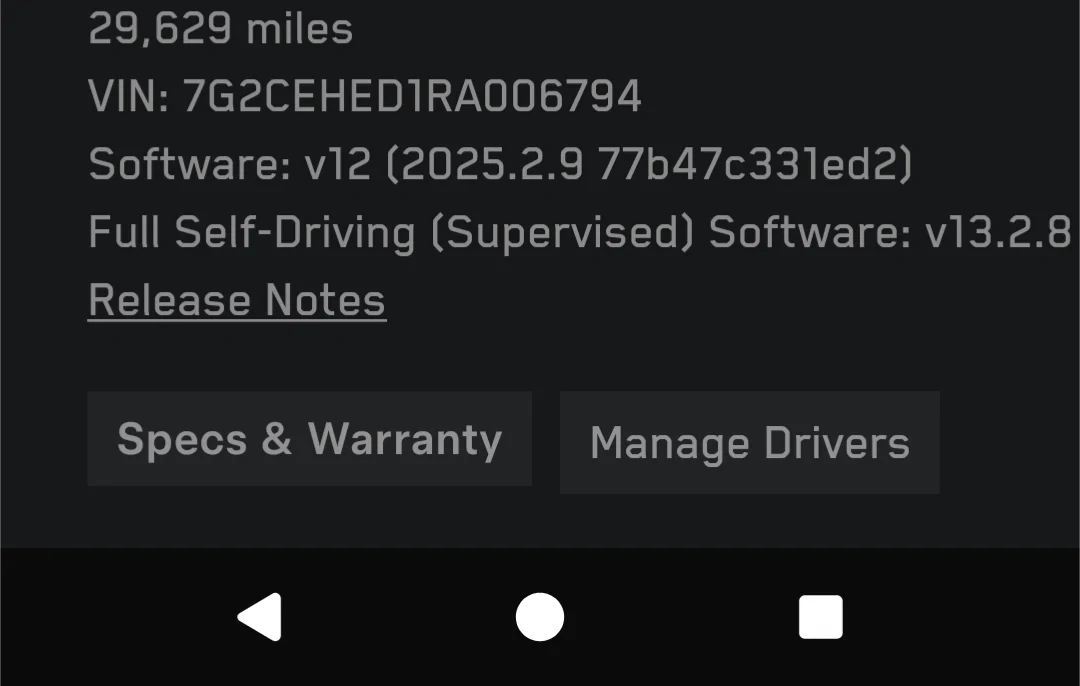 Tesla Cybertruck Software Update: v13.2.8 1000014452