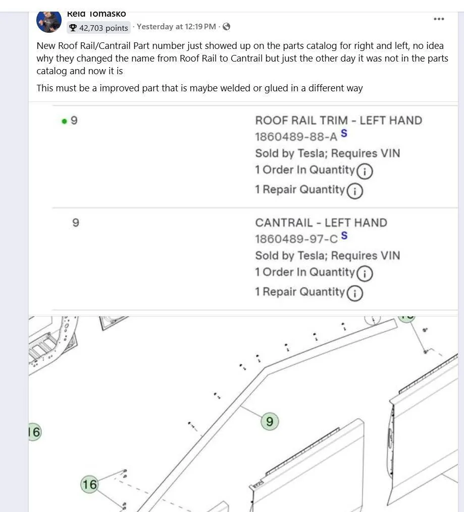 Tesla Cybertruck delayed delivery due to inspection? 1742183467168-2